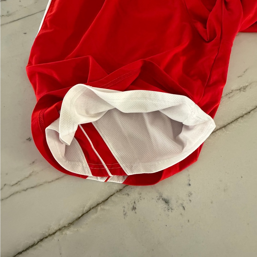 Under Armour Maryland Terrapins Terps Basketball Shorts Mens Large Red Player Is - Picture 8 of 8